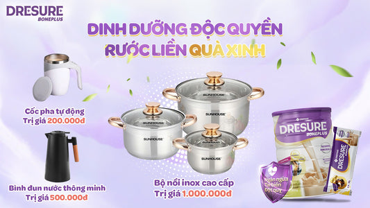 Ưu đãi khủng dành riêng người lớn tuổi gặp vấn đề xương khớp từ Drephar Việt Nam