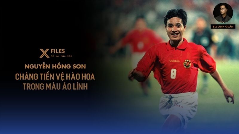 Nguyễn Hồng Sơn là biểu tượng của lối chơi hào hoa, kỹ thuật và đầy đột biến.