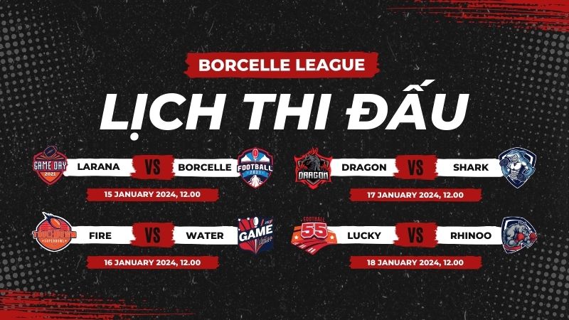 Thông tin tổng quan về lịch thi đấu bóng đá