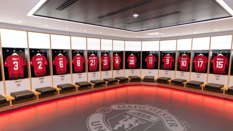 văn hóa phòng thay đồ của man united 