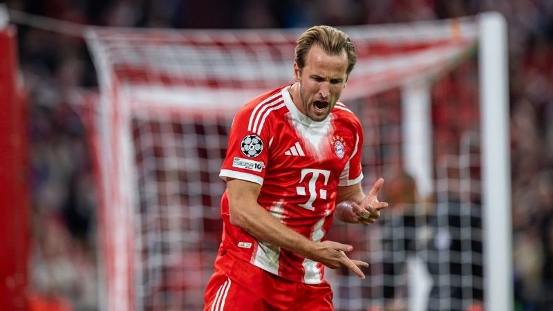 Harry Kane thống trị Bundesliga, khẳng định đẳng cấp sát thủ số một của Bayern Munich.